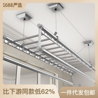 升降晒衣架晾衣架双杆室内阳台手摇挂衣室内晾衣架订