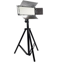 Видеосвет LED TC-640, светодиодная панель со шторками для фотосъемки / Кольцевая лампа / LED-свет