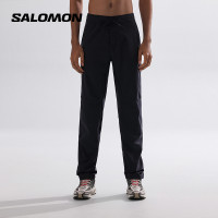 salomon薩洛蒙軟殼男款防撕裂黑色長褲戶外春夏EXPLORE PANTS M