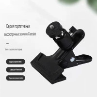 Крепление для фотокамеры PAISHENGDA, настольный кронштейн, зажим-прищепка с шаровой головой