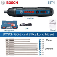 Электрическая отвертка Bosch Go 2, перезаряжаемая Автоматическая отвертка, ручная дрель Bosch Go, многофункциональная электрическая отвертка, электроинструмент