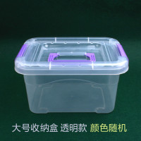 K6WY收纳盒儿童手工材料工具收纳盒塑料便捷式手提箱透明收纳箱加
