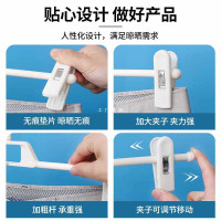 9URT无痕家用裤架裤夹防滑裤夹子jk裙夹内衣夹衣架汉服防炸褶裤挂