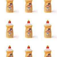 Cleanomia Мыло жидкое хозяйственное, Сода чайная, 72%, пуш-пул, 450 мл, 9 штук