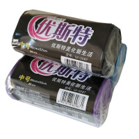 批发垃圾袋 45*52cm特厚宾馆酒店厨房点断式家用彩色黑色袋批发