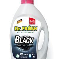 Гель для стирки тёмного и чёрного белья, Dr.Frash "Black" 2l, 40 ст