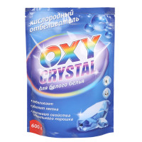 GreenField Кислородный отбеливатель пятновыводитель Oxy crystal для белого белья 600 г.