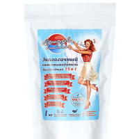 Кислородный очиститель Айринфорева 1 кг, пятновыводитель для белого и цветного белья, отбеливатель экологичный универсальный, перкарбонат натрия 100%