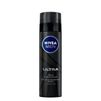 Пена для бритья NIVEA Men ULTRA с активным углем, 200 мл