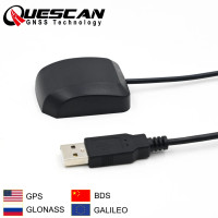 QUESCAN GPS-разъем Android USB GNSS антенный приемник GPS GLONASS Galileo BeiDou спутниковый ресивер UBX-M8030 QU33N