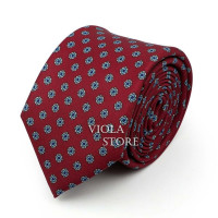 Шелковый винтажный галстук 7 см из полиэстера с цветочным принтом, клетка, горошек, Галстук Пейсли, банкетный костюм, смокинг, подарок для мужчин на каждый день