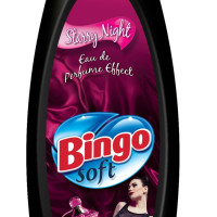 Кондиционер ополаскиватель для белья BINGO SOFT STARRY NIGHT 1000МЛ