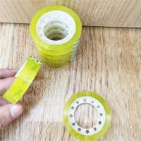 办公文具 文具胶带透明胶12mm小胶带胶布包装胶带好品质