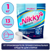 Стиральный порошок PLEX NIKKY 1кг (13 стирок) дой-пак