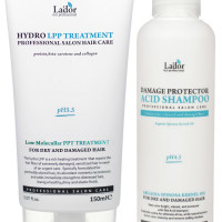 Lador Набор: маска для волос Eco Hydro LPP Treatment, 150 мл. + Шампунь Damaged Protector Acid Shampoo, 150 мл.