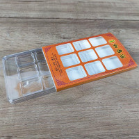 雪蛤油包装盒林蛙油礼品盒雪蛤干盒雪蛤膏透明塑料盒分格子空盒子