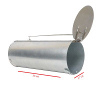 Живоловка-крысоловка Клетка "Планета Садовод" Макси Гранд Круглая гуманная ловушка для крыс и мышей