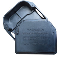 Контейнер - К черный, приманочный для грызунов