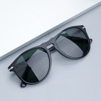 Винтажные Солнцезащитные очки из ацетата, стеклянные линзы, очки для мужчин и женщин, роскошные дизайнерские солнцезащитные очки 9649, очки для мужчин в оригинальной коробке