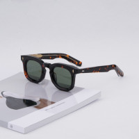 Высококачественные Ретро Винтажные прямоугольные многоугольные ацетатные очки Жак женские и мужские очки Мари JMM оптические цветные линзы