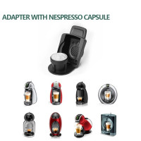 Адаптер для кофемашины Dolce Gusto с оригинальной капсулой Nespresso/Добавить кофейный порошок для Dolce Gusto маленький xs Genio 2