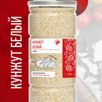 Кунжут белый в банке (семена белого кунжута), Суперфуд, Планета Вкуса, 570г