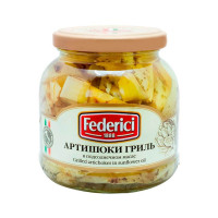 Артишоки Federici гриль в подсолнечном масле, 280г