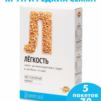 Смесь круп из овса и амаранта, каша цельнозерновая, гарнир для вторых блюд "Легкость", 350 г