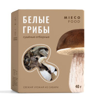 Белые грибы сушёные 40г. MIECO FOOD