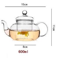 Термостойкий стеклянный заварочный чайник