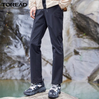 探路者速乾褲男23新款春夏戶外彈力透氣休閒徒步長褲TAMMCL81833