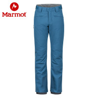 Marmot/土撥鼠秋冬戶外運動衝鋒褲男款滑雪褲防風防水透氣保暖褲