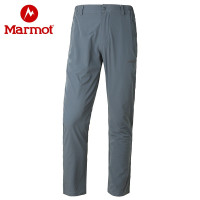 Marmot土撥鼠2023春夏季新款運動戶外登山彈力休閒男士速乾褲