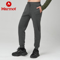 Marmot/土撥鼠戶外運動彈力透氣舒適簡約男士束腳衛褲休閒長褲