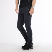 探路者TOREAD戶外秋冬男式抓絨褲 內穿彈力順滑徒步系列專櫃正品