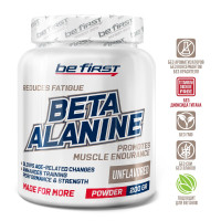 Бета аланин для женщин и мужчин в порошке Be First Beta Alanine Powder 200 гр, натуральный вкус