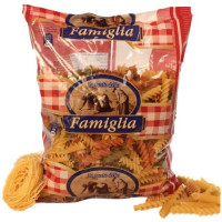 Паста Fusilli Tricolore (трехцветная)