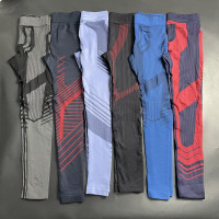 春秋男女款跑步褲速乾褲運動戶外健身吸濕排汗功能緊身徒步長褲子