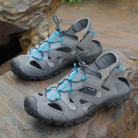 2023外貿尾貨反季沙灘涼鞋溯溪鞋包頭沙灘鞋兩棲鞋男鞋大尺碼鞋6679