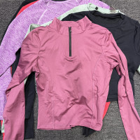 雜款處理女士速乾小碼緊身快乾T恤長袖跑步緊身健身衣00000