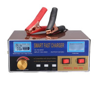 Зарядное устройство для автомобильного аккумулятора 400&nbsp;Вт, 12&nbsp;В, 24&nbsp;В, ЖК-дисплей, 5-ступенчатое, автоматическое, для свинцово-кислотных аккумуляторов 6&nbsp;А&nbsp;ч