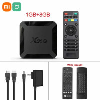 ТВ-приставка XIAOMI MIJIA X96Q, Android 10, Allwinner H313, 4 ядра, 4K, 60 к/с, Wi-Fi, Google Player, 2 ГБ, 16 ГБ, 1 ГБ, 8 Гб