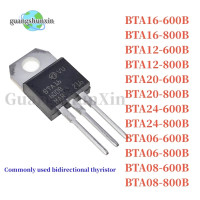 Двухнаправленный тиристор BTA16-600B BTA12 BTA20 BTA24 BTA06 BTA08-800B TO-220, 10 шт