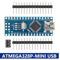 Arduino Nano V 3.0 mini USB ATMEGA328P CH340 не запаяна гребенка ардуино