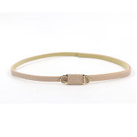 Женский тонкий ремень с узлом без отверстий, Модный Универсальный декоративный ремень из искусственной кожи в корейском ретро-стиле для джинсов и платьев, 2023