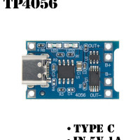 Модуль зарядки Type-C / Зарядное устройство с защитой для li-ion аккумуляторов TP4056