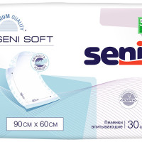 Пеленки Seni Soft медицинские впитывающие одноразовые 90 x 60 cм, 30 шт.