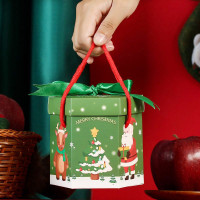 2022新款圣诞节小礼品平安夜苹果包装空盒子批发价网红高级礼物盒