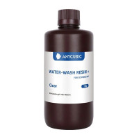 Фотополимерная смола Anycubic Water-Wash , прозрачная(1 кг)