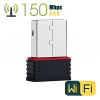 Мини USB беспроводной Wi-fi адаптер 150 Мбит/с 802.11b/G/N RTL8188